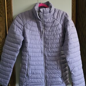 Columbia Light Purple Puffer Jacket